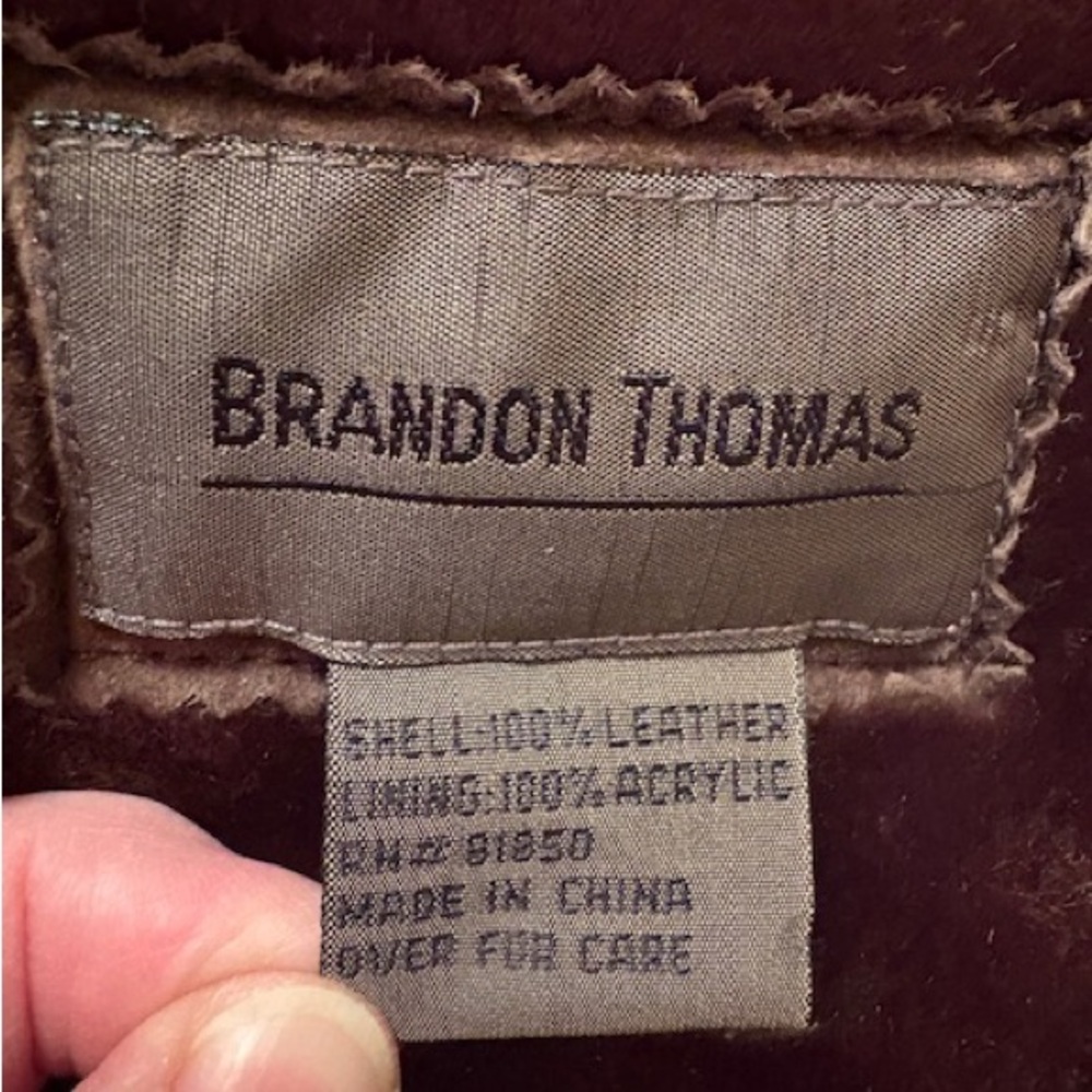 Brown Leather coat